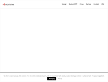 Tablet Screenshot of nomino.pl
